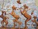 oldandnew jardin acier corten animaux