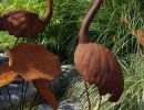 oldandnew jardin acier corten animaux
