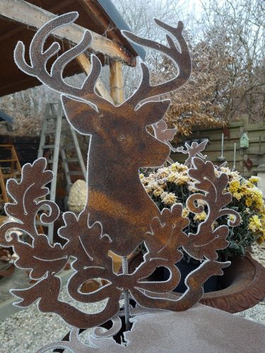 oldandnew jardin acier corten animaux