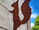 oldandnew jardin acier corten animaux