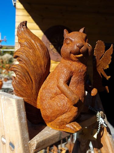 oldandnew jardin acier corten animaux