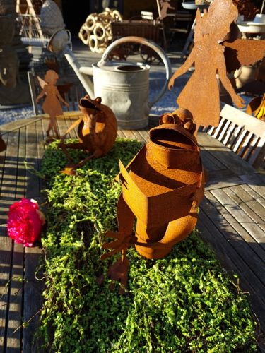 oldandnew jardin acier corten animaux