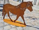 oldandnew jardin acier corten animaux