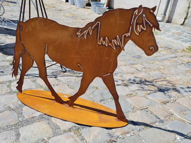 oldandnew jardin acier corten animaux