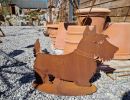 oldandnew jardin acier corten animaux
