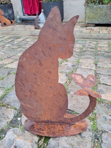 oldandnew jardin acier corten animaux