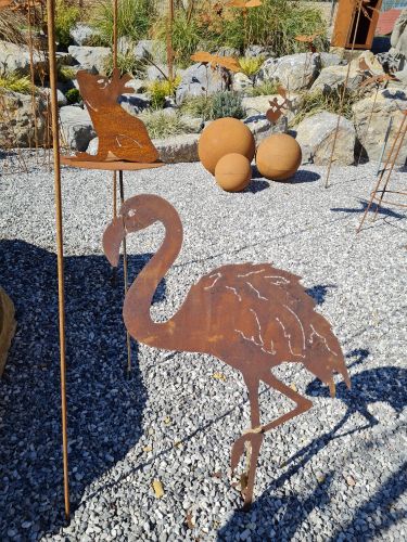 oldandnew jardin acier corten animaux