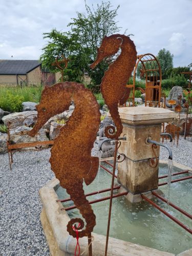 oldandnew jardin acier corten animaux